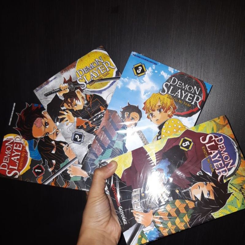 BEST SELLER MANGA DEMON SLAYER: KIMETSU NO YAIBA 1 - 7 BAHASA INDONESIA ORIGINAL BOOKS