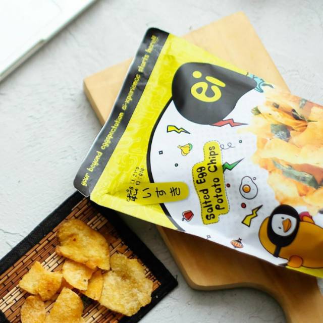 

POTATO CHIPS Ei Salted Egg Potato Chips / Keripik Kentang Telur Asin