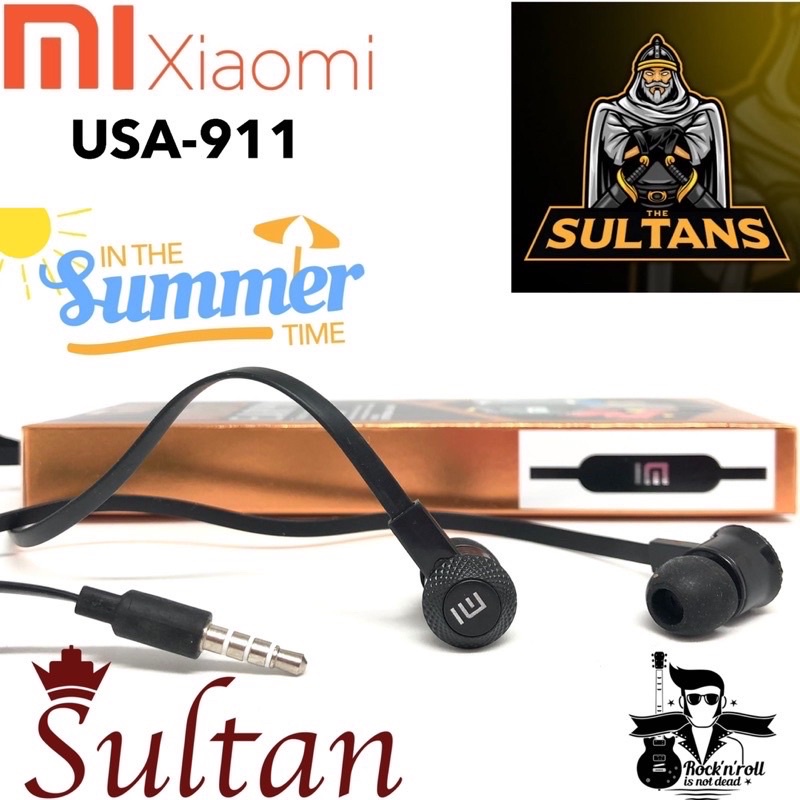 GROSIR HANDSFREE XIAOMI USA911 MUSIC EARPHONE