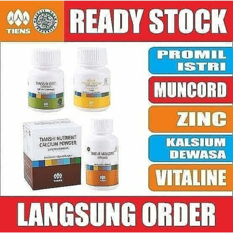 Tiens | Promil suami & istri paket lengkap SUSU KALSIUM