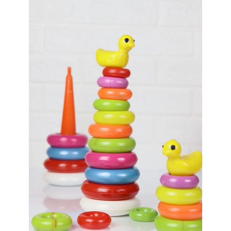 mainan edukasi anak ring donat 10 susun-1