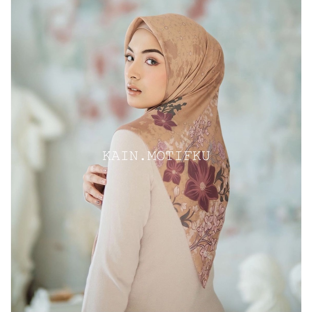 HIJAB SEGIEMPAT LASERCUT VOAL MOTIF PREMIUM - Kerudung Segiempat Voal Motif Premium - Hijab Motif - Jilbab Motif  - Voal Segiempat - Kerudung Motif - Jilbab Kekinian-4