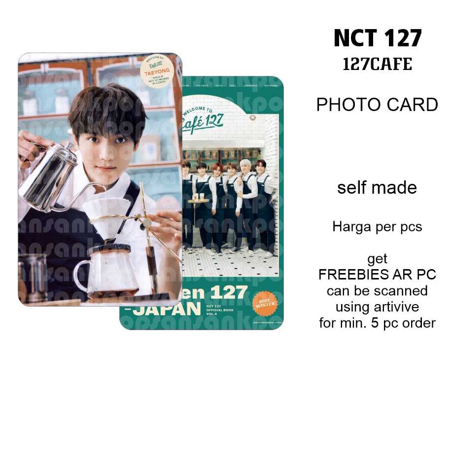 photocard nct 127 CAFE ilichil unofficial