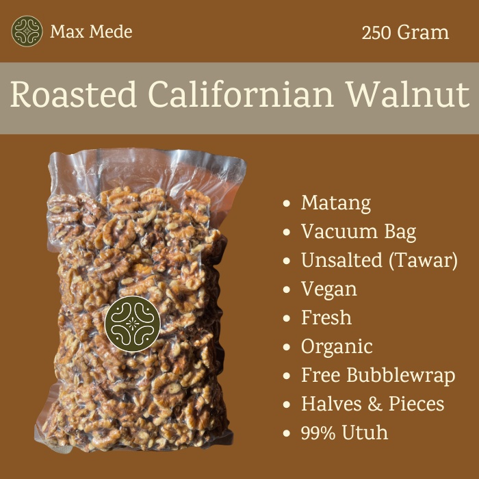 

Walnut Californian Kacang Kenari (MENTAH) - 250 gr