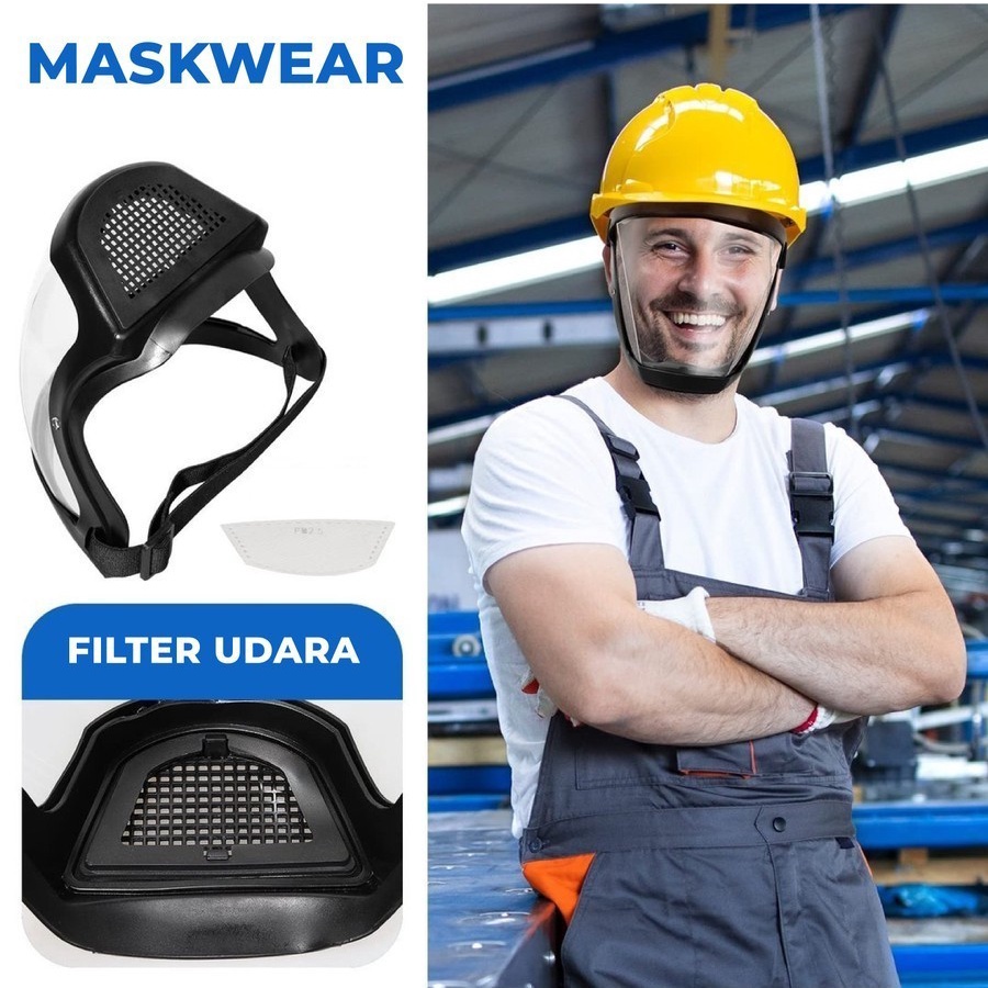 Maskwear Face Shield Pelindung Wajah High Quality