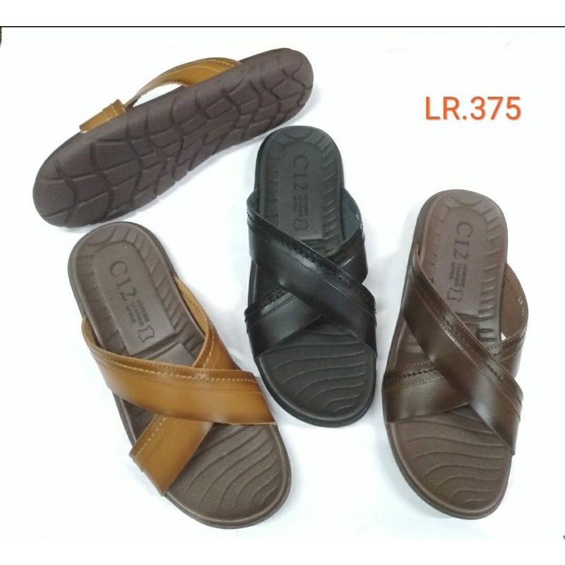 SANDAL KULIT PRIA C12 LR 375 39-42