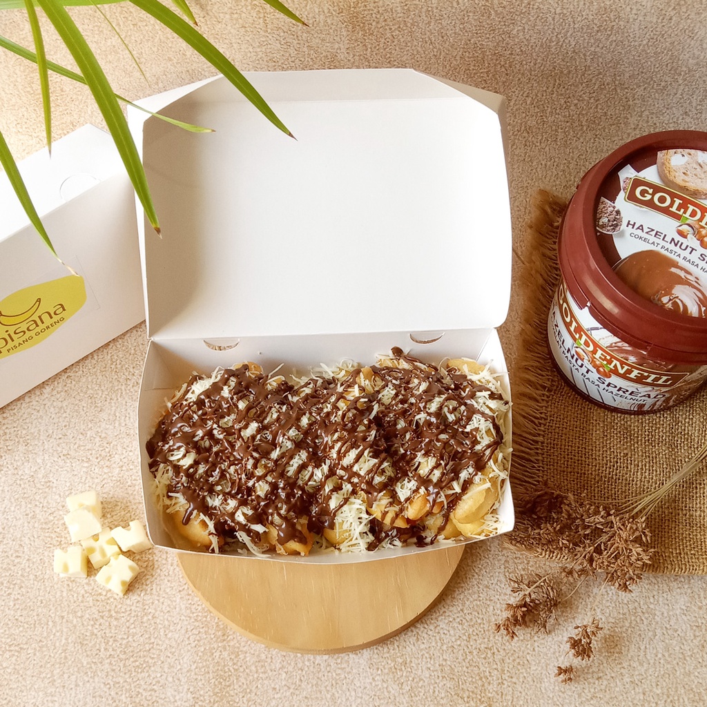 

Pisang Goreng Susu Keju Choco Hazelnut Pisana