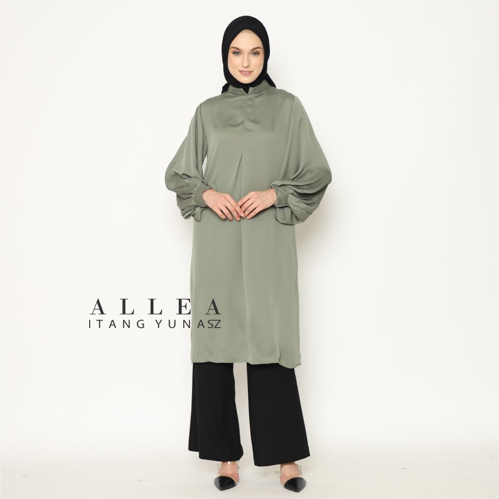 Allea Itang Yunasz / Ramira Tunic / Atasan wanita - Hijab Fashion Muslim