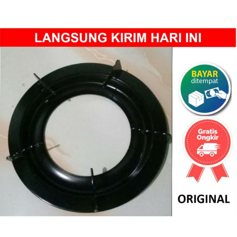 Tatakan kompor quantum original - nampan kompor gas quantum - tungku  quantum bulat