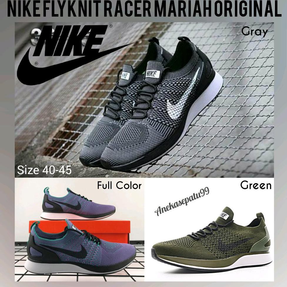 Sepatu Nike Flyknit Racer - Nike Air Zoom Mariah Flyknit Racer - Sepatu Olahraga Original - Sepatu
