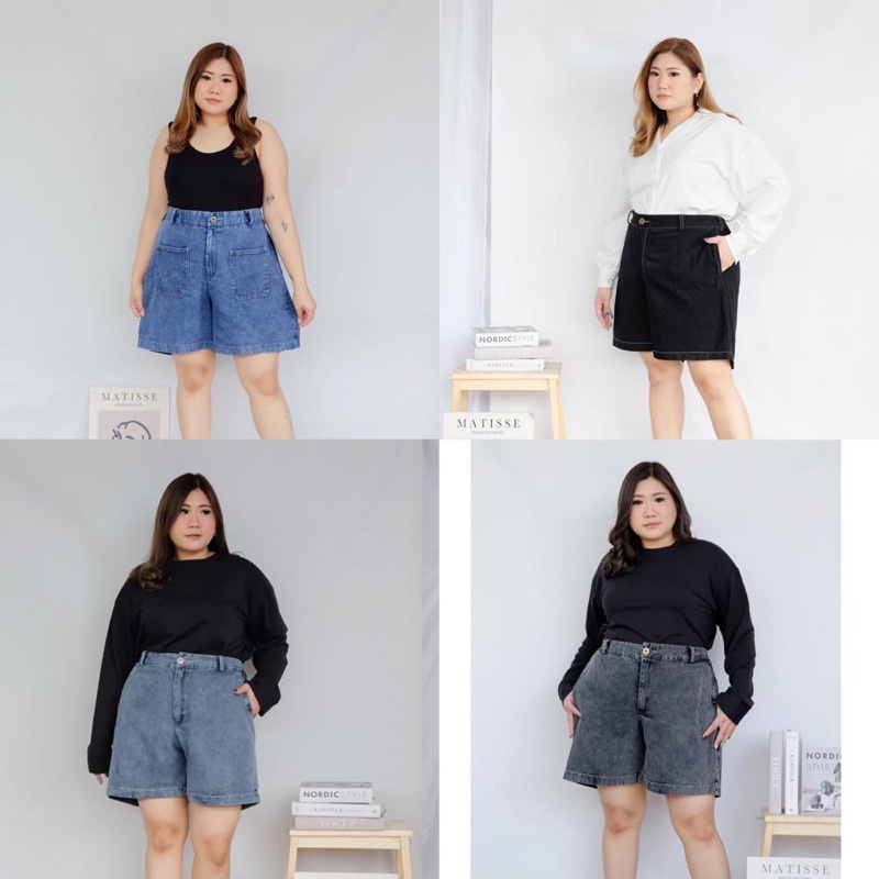 BIGWELL /CELANA JEANS PENDEK/ JEANS SHORT  / CELANA JUMBO/ CELANA BIGSIZE/ CELANA JUMBO MURAH/ CELANA BIGSIZE MURAH