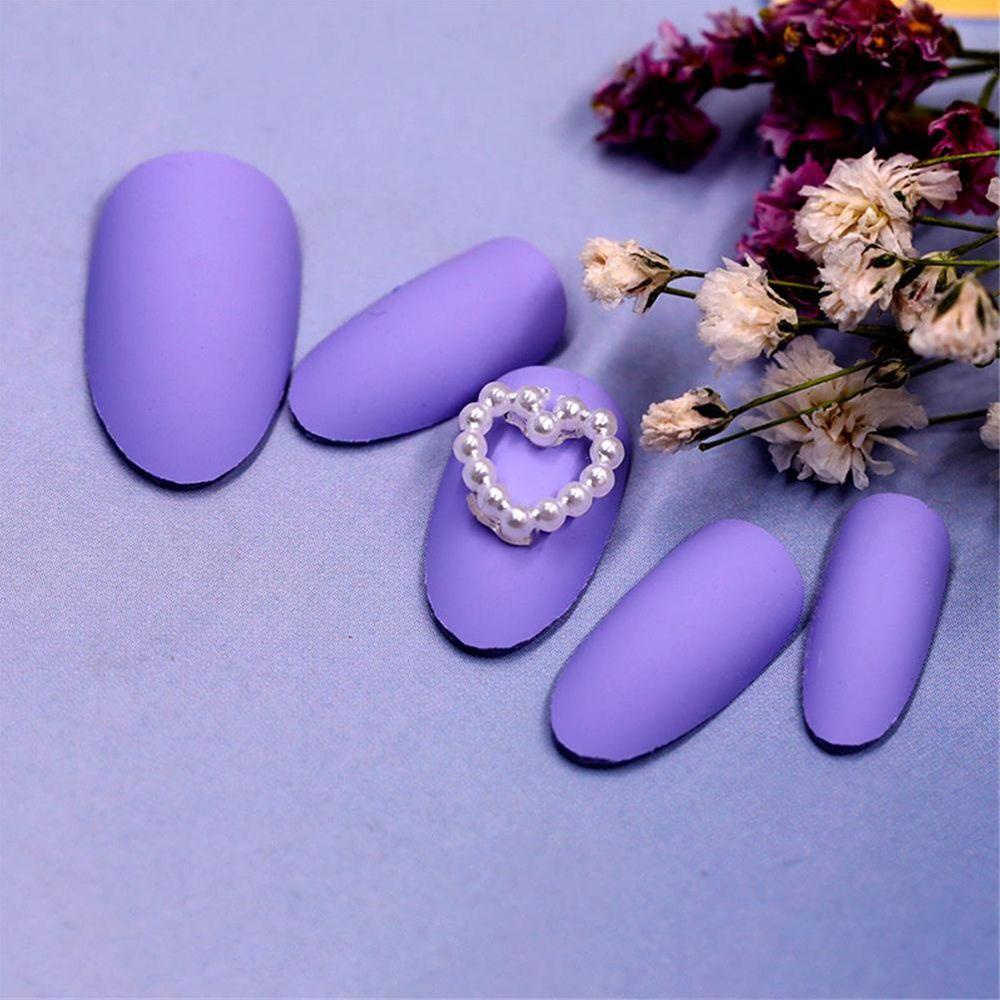 R-flower 10pcs 3D Mutiara Putih Wanita Bentuk Hati Dekorasi DIY Sticker