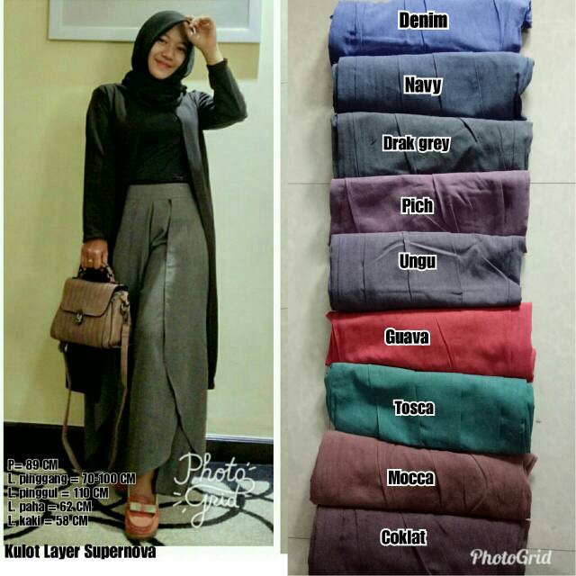 CELANA KATUN KULOT SUPERNOVA WANITA UK JUMBO ( XXL ),CELANA KULOT SUPERNOVA