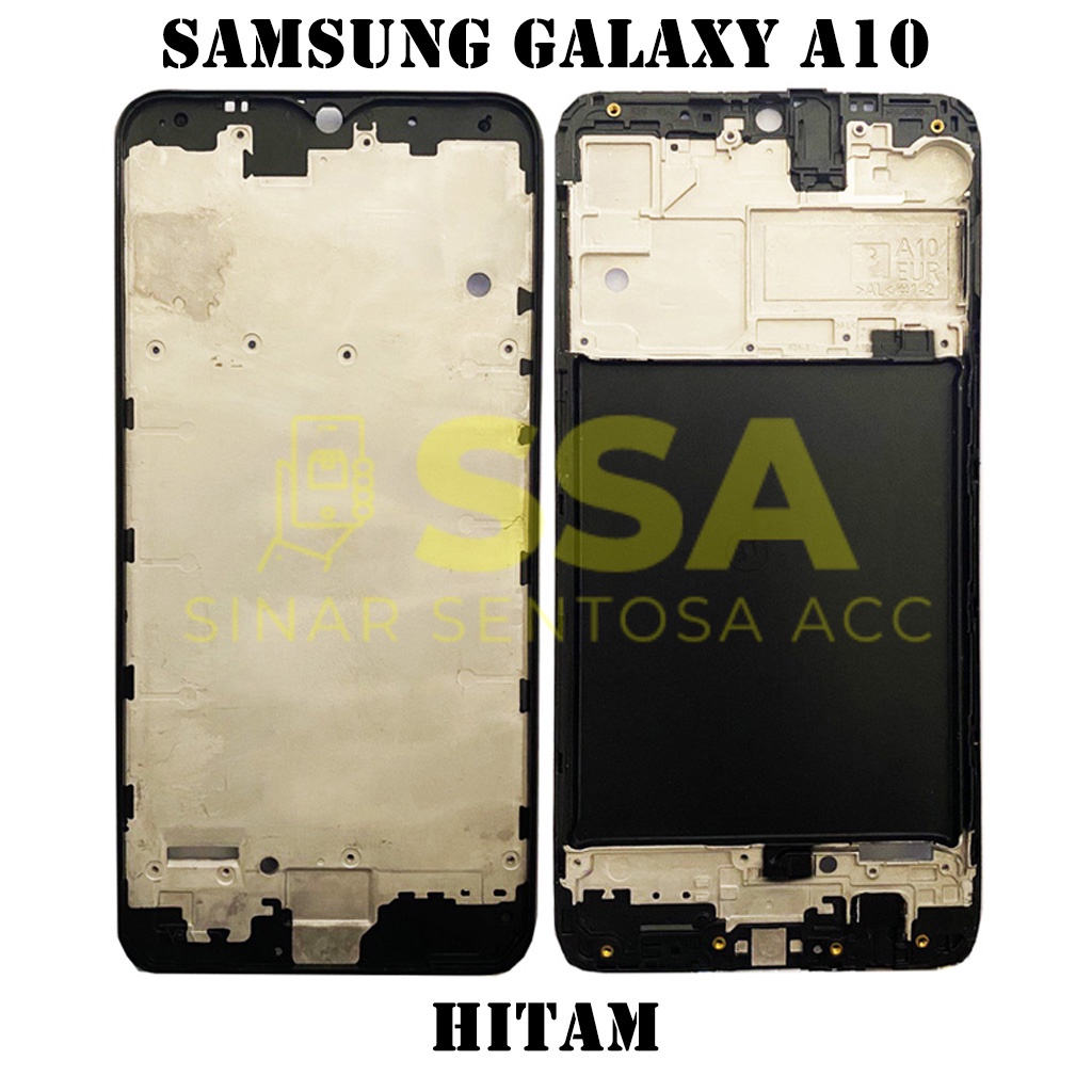 Tulang Tengah Middle Frame LCD Samsung Galaxy A10 Original 100% Tulang Casing Bezel Bezzel Bazel Handphone HP Ori Original Awet Murah A 10