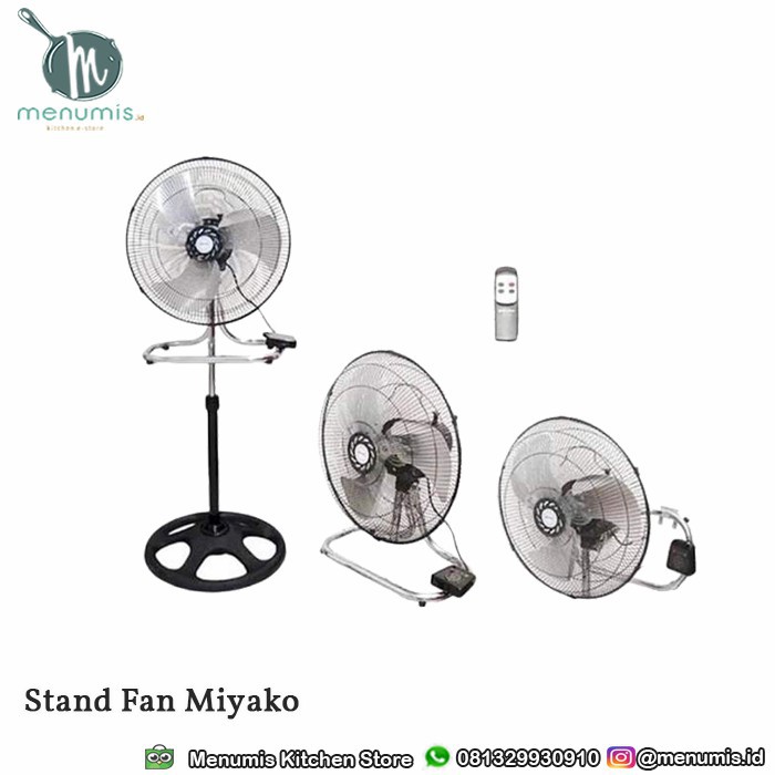 Kipas Angin Berdiri Miyako KST-18' RC Murah