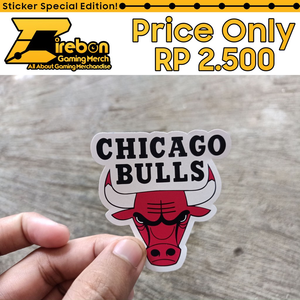 

Sticker Stiker Nba Chicago Bulls