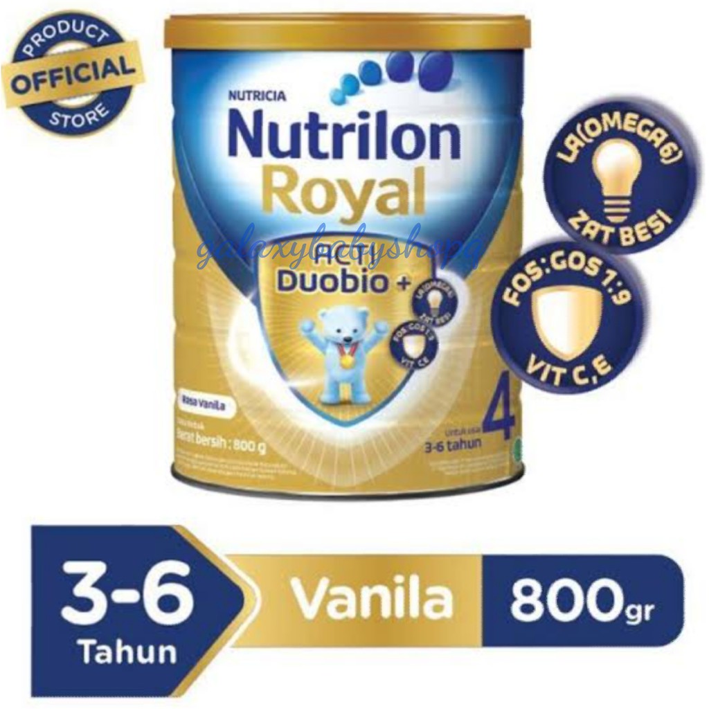 Nutrilon Royal 4 Vanilla, Madu 800gr