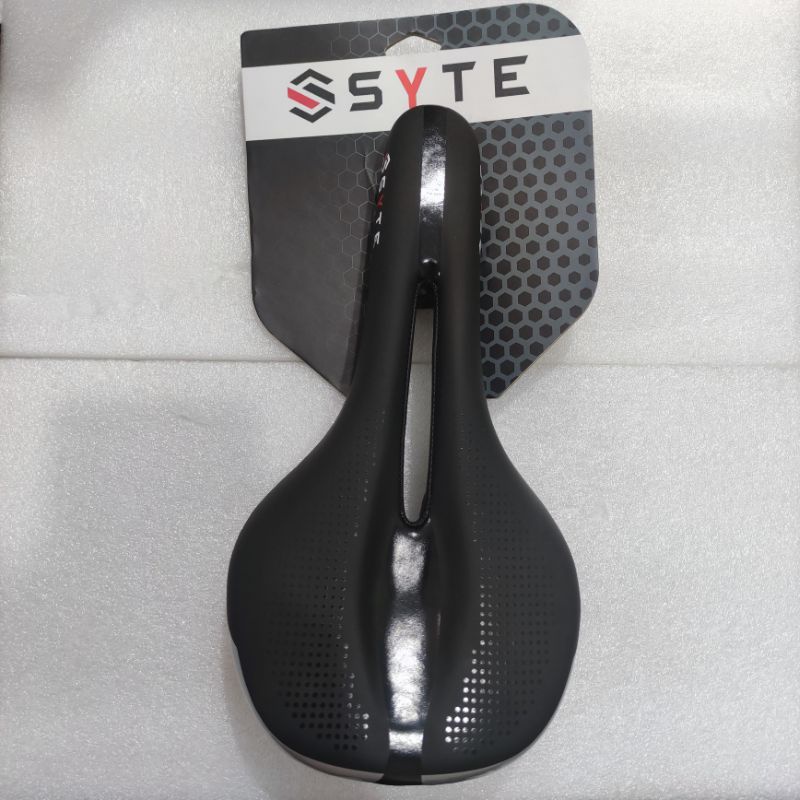 Jok Sepeda empuk Sadel Gel SYTE ST-G163 Sepeda Lipat Gunung MTB - Hitam