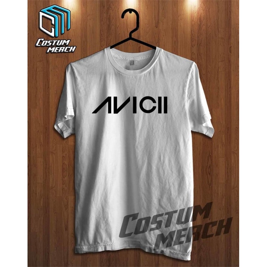 Kaos Tshirt Baju Combed 30S Distro DJ EDM Avicii