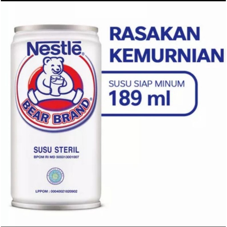 

Bear Brand 189ml Exp Okt'21 & Nov'21