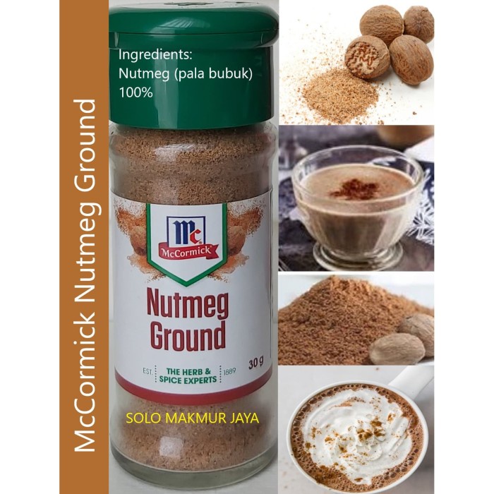 

Marhies- Mccormick Mc Cormick Nutmeg Ground Bumbu Pala Bubuk 30 G