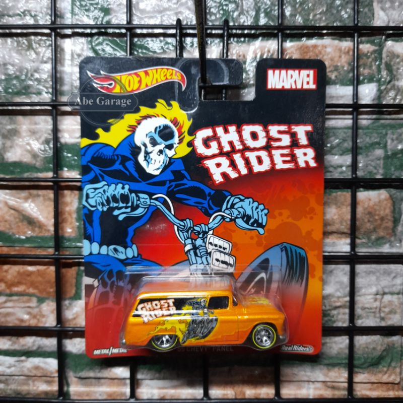 hot wheels ghost rider chevy panel marvel