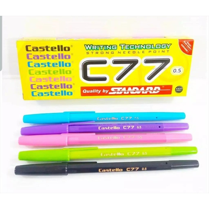 

TERBARU Pen Castello C77 (12Pcs)