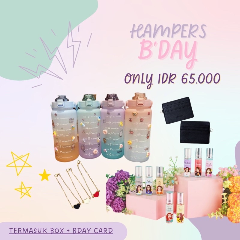 

KADO HAMPERS ULANG TAHUN MURAH MERIAH/ WISUDA / KADO CEWEK