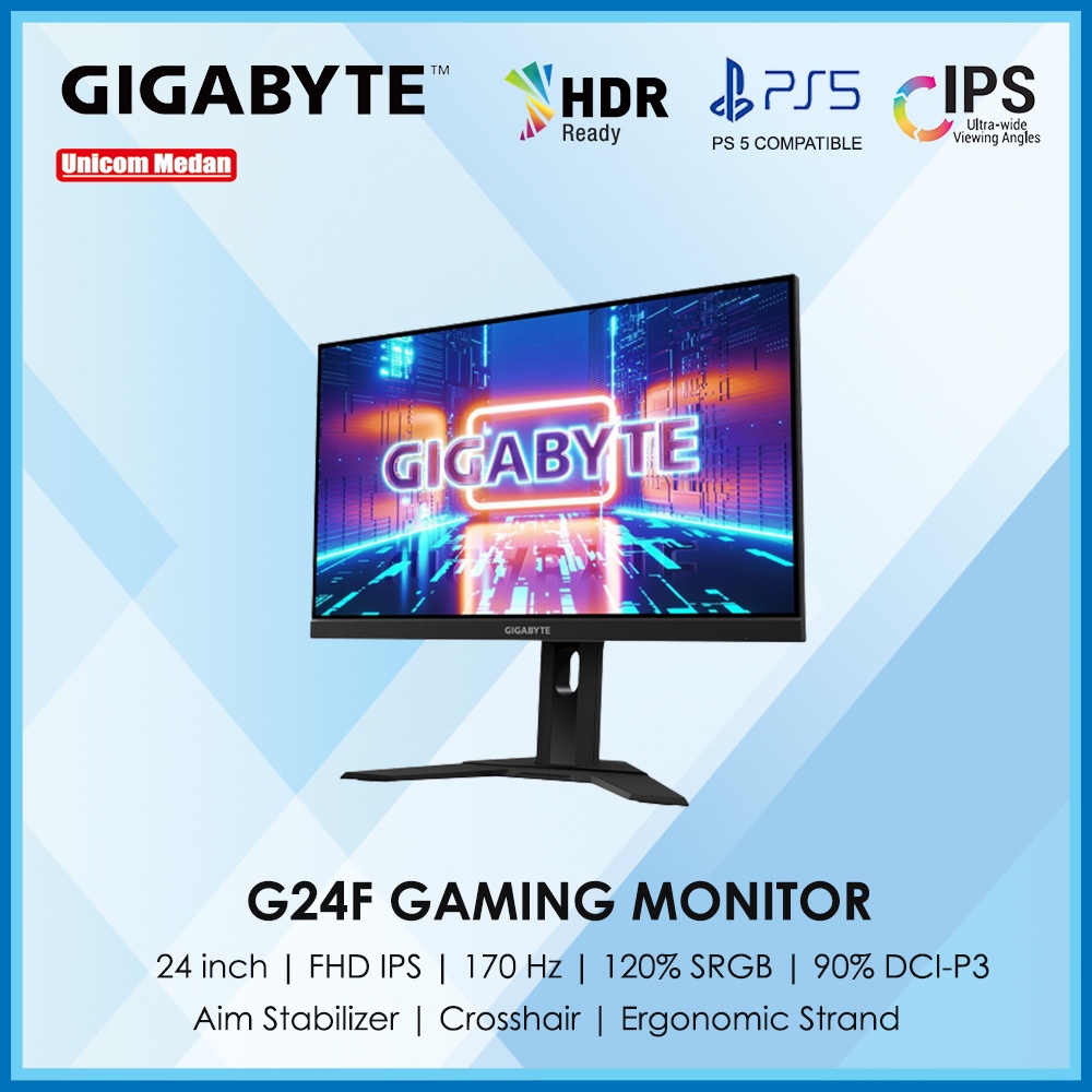 Monitor Gaming Gigabyte G24F 23.8&quot; IPS FHD