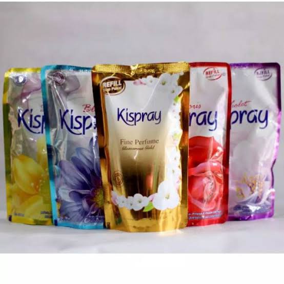 Kispray Refill 300 mL Segeris, Bluis, Violet, Gold, Amoris