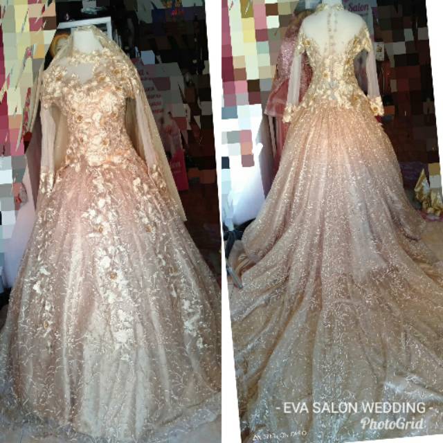 Gaun pengantin second