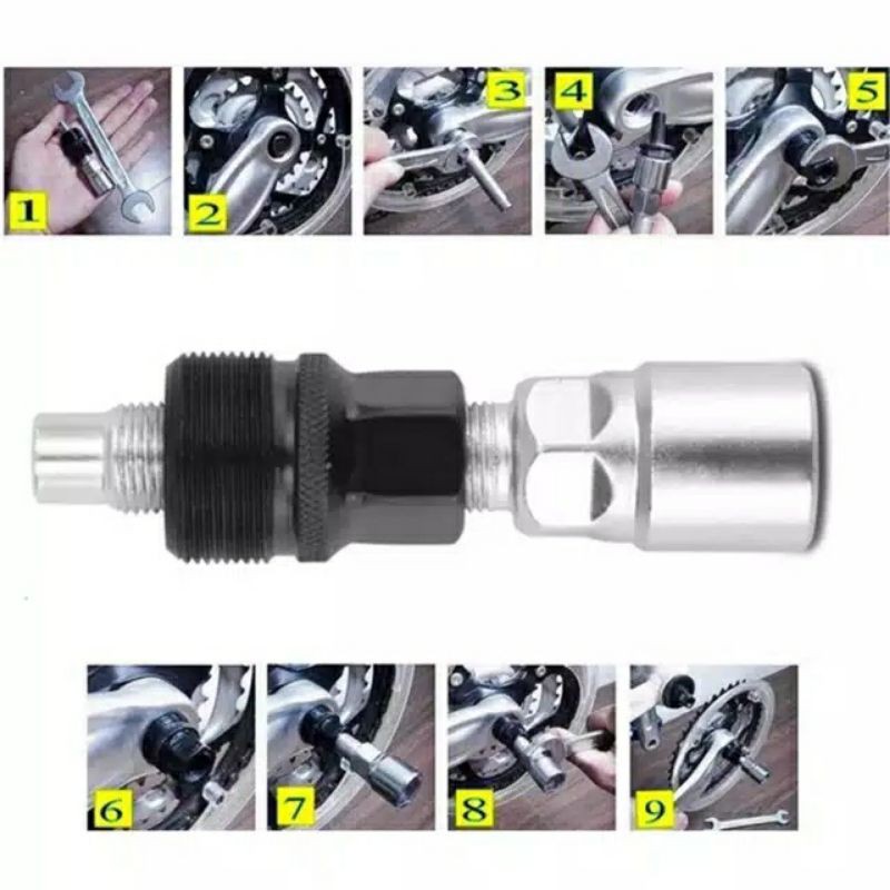 Kunci Pembuka Crank sepeda/Tracker Crank sepeda