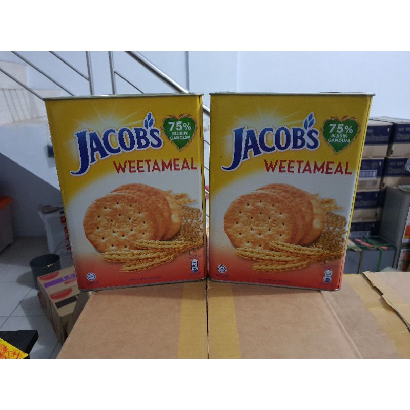 Roti Kaleng Jacobs Weetameal 700g Malaysia