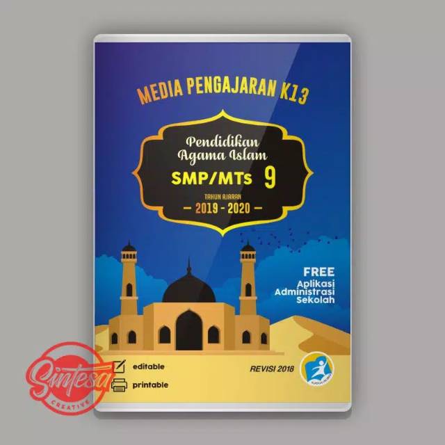 Rpp k13 CD perangkat pembelajaran SMP MTS 19/20 kelas 9 mapel PAI