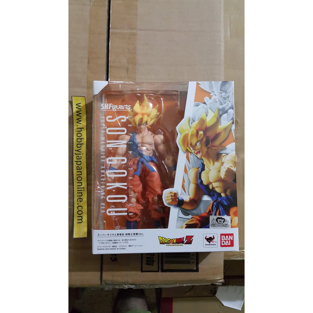 SHF Super Saiyan Son Goku Super Warrior Awakening Bandai