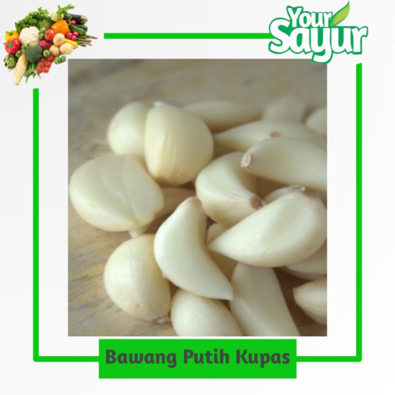 

Bawang putih kupas