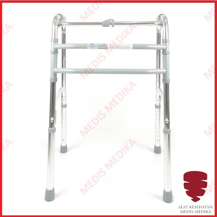 Jual Onemed Walker Deluxe FS915L Alat Penunjang Gerak tanpa Roda Manula Shopee Indonesia