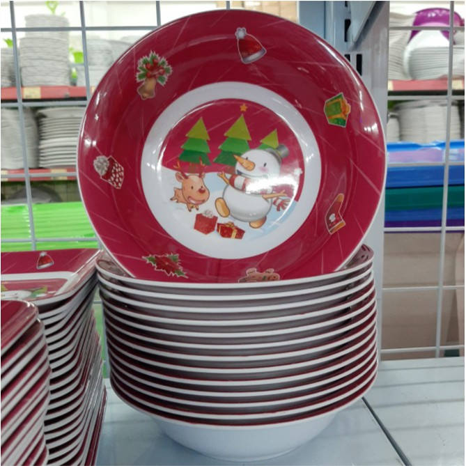 Mangkok Bakso 7 Christmas Merek Vanda Murah