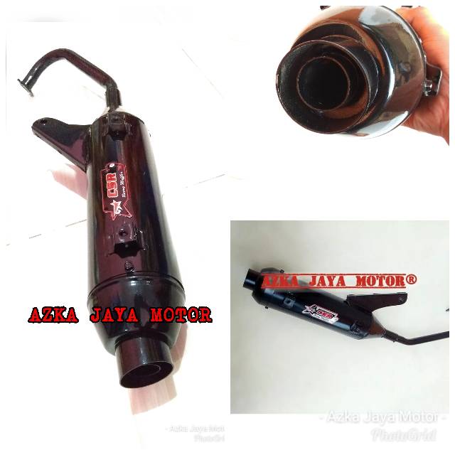 Knalpot Racing Bobokan CSR Yamaha Mio Smile / Mio Sporty /Mio M3 / Mio J / Mio GT/Soul GT/SoulGT 125-5