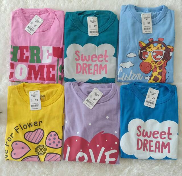 Setelan anak perempuan size 2-7 tahun ( bisa pilih warna )