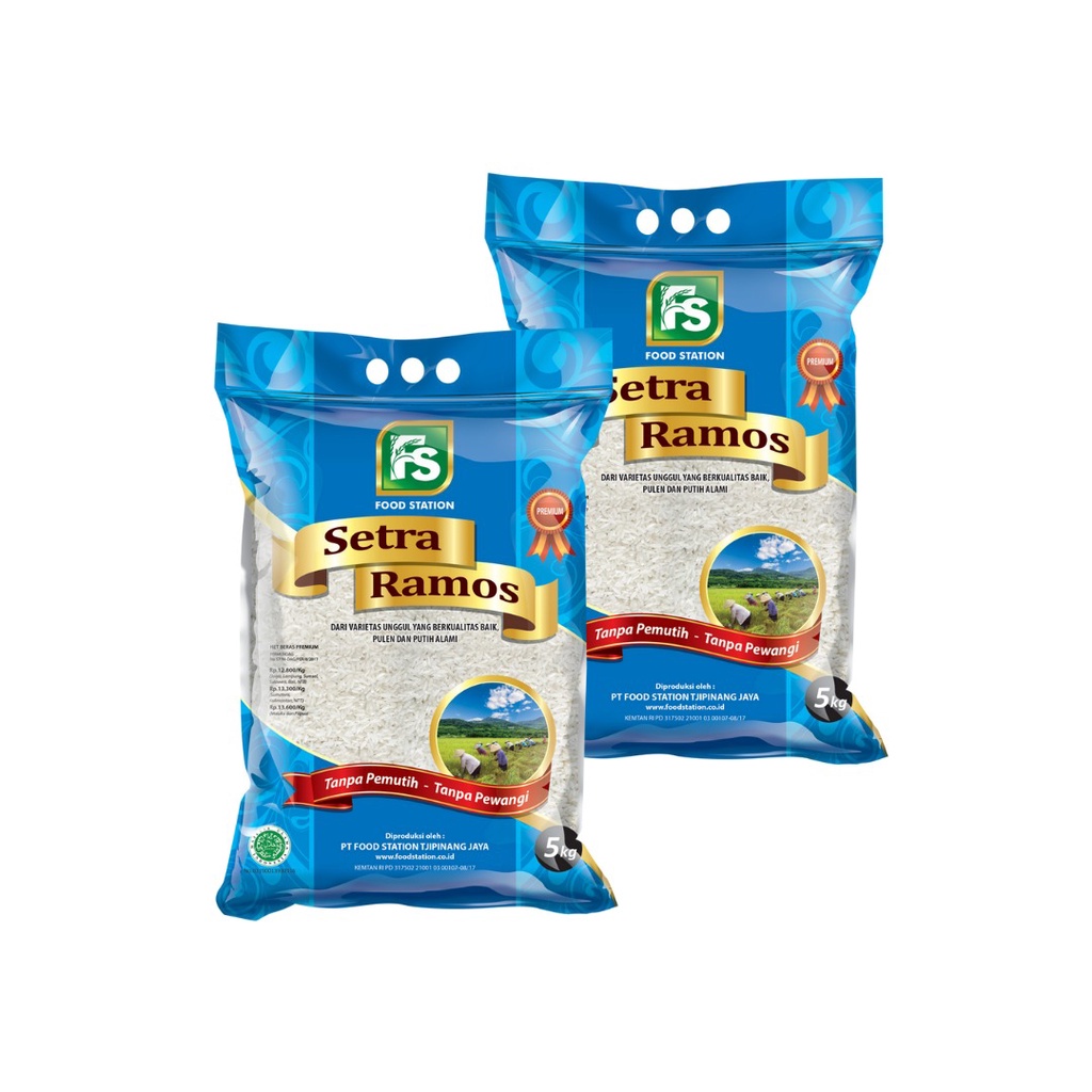 

Food Station - Setra Ramos Premium Beras [2 Sak @ 5 Kg]
