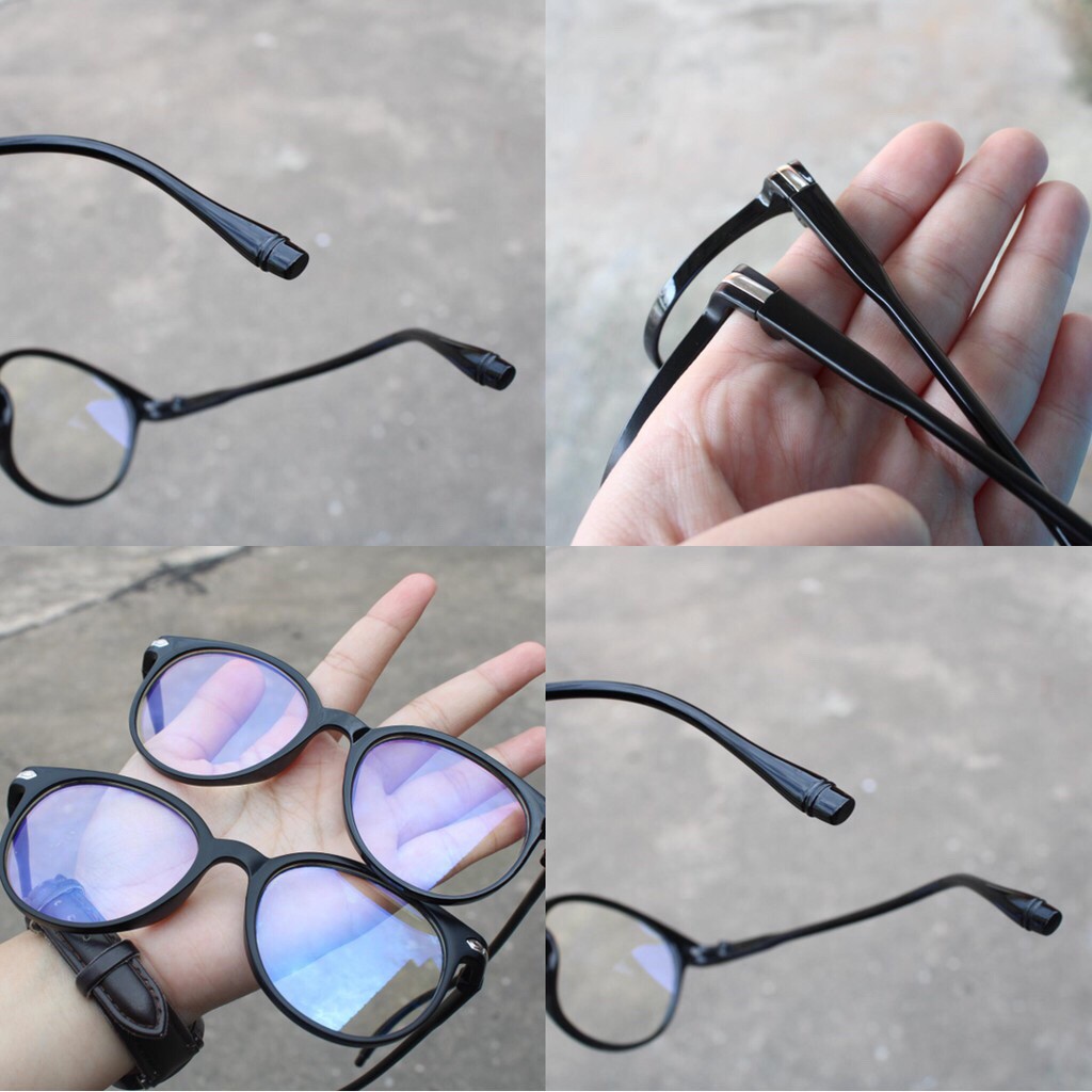 KACAMATA FASHION BINGKAI LENSA TRANSPARAN