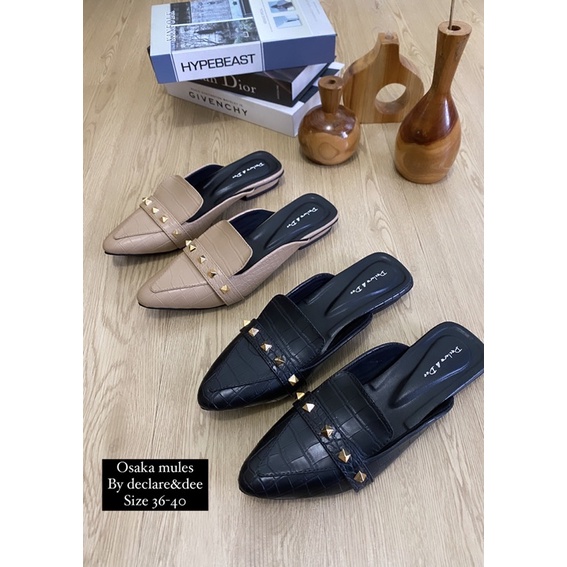 DECLARE&amp;DEE OSAKA MULES WANITA CROCO (COD)