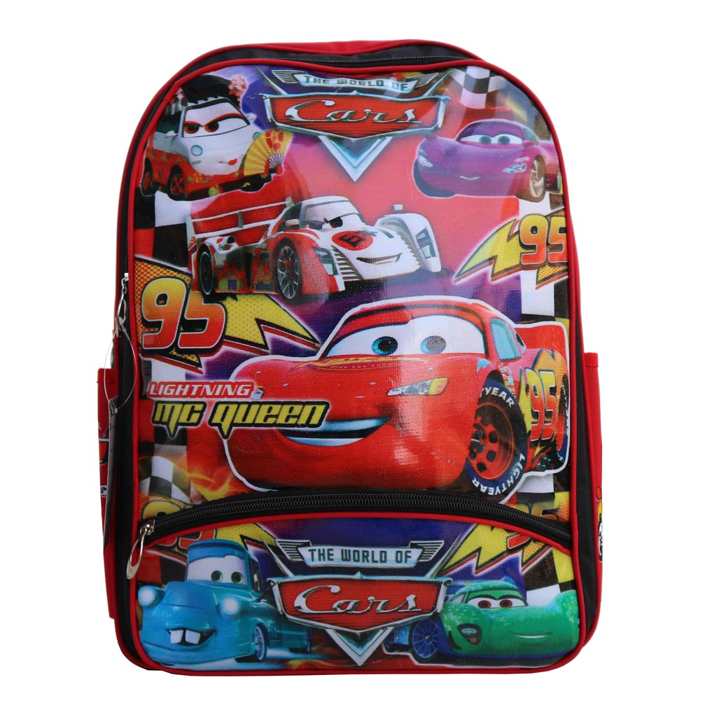 PROMO CUCI GUDANG Ransel Sekolah Anak Cowok SD Karakter Gambar Cars Tas Gendong Keren Bagus Trendy