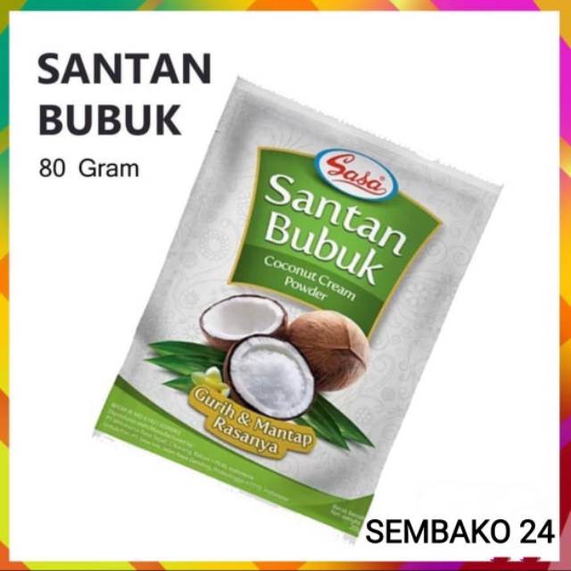 

SANTAN BUBUK SASA 80g