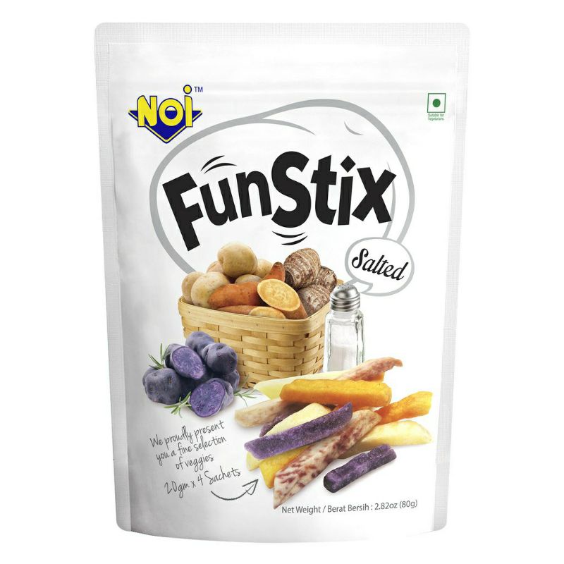 

NOI Fun Stick - Aneka Stik Umbi Rasa Asin 80gr