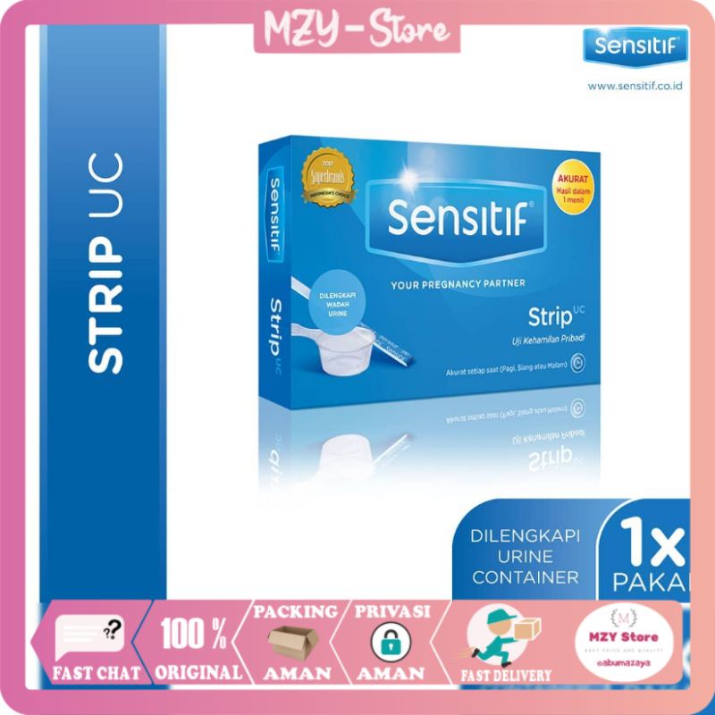 Sensitif Strip UC / Sensitif UC / Tespek / Test Pack