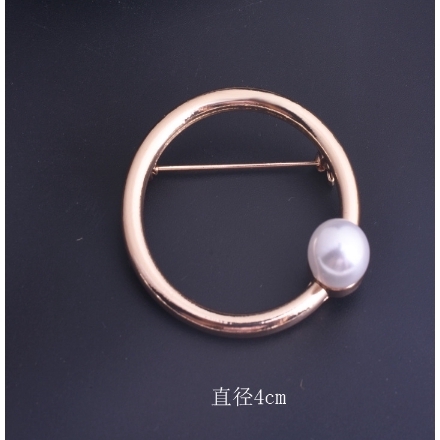 OSM - F490 Mutiara Bros Korea Berlian / Bros Pin Pearl / Brooch Mutiara Wanita / Aksesoris Fashion-F490 B7