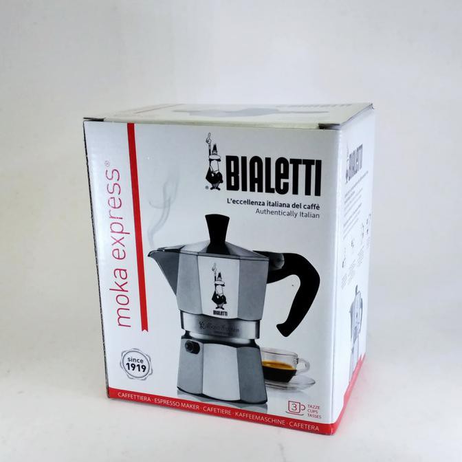 Bialetti Moka Express Moka Pot Coffee Maker for 3 Cups