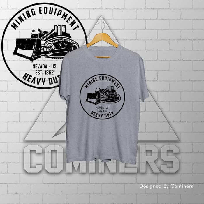 Kaos Alat Berat Bulldozer / Dozer / A2B / Tambang / Batubara / Konstruksi